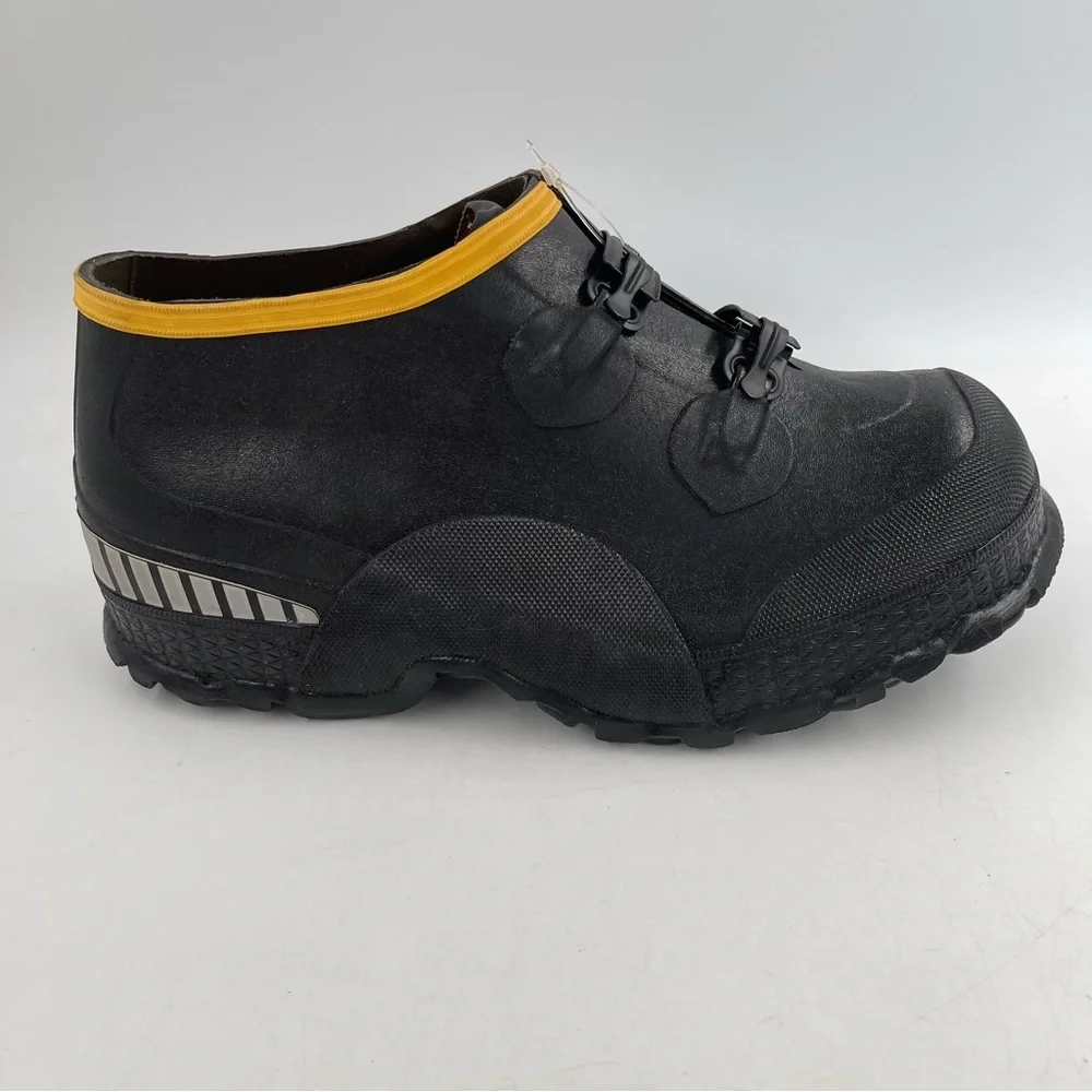 NEW! LaCrosse Men’s Black ZXT rubber overboots - Size 6